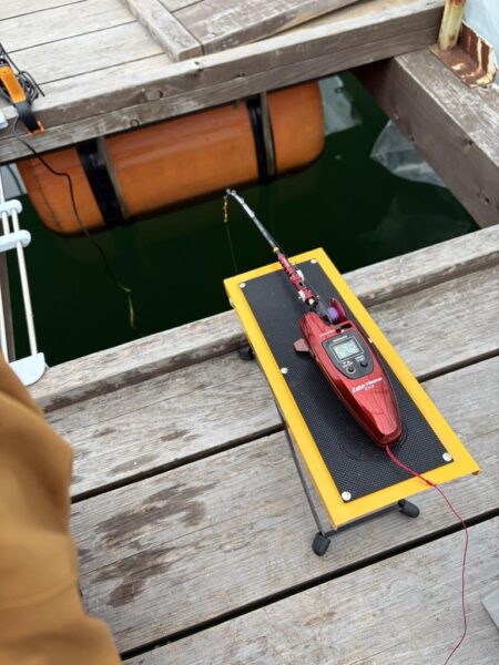 今年の釣りは生野銀山湖ワカサギ釣りからスタート！