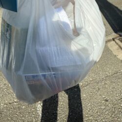 清掃活動：アジ釣り