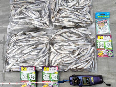 諏訪湖ワカサギ釣り！