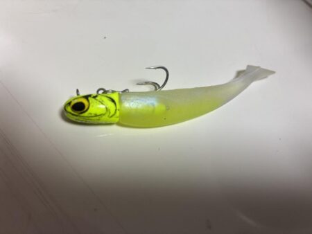 アフター狙いの地元河川