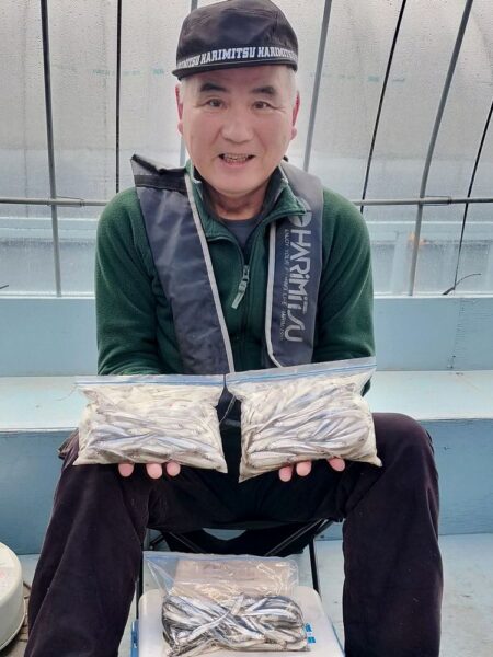 諏訪湖ワカサギ釣り！