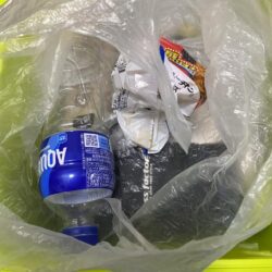 清掃活動：2キロ届かず