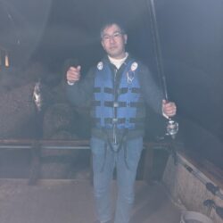 あわかんでの釣行宿泊