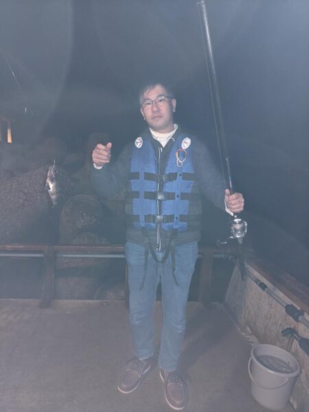 あわかんでの釣行宿泊