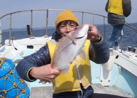 呼子沖の近場でタイラバ・・・・・