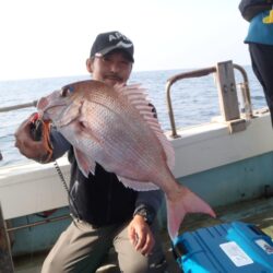 タイラバで真鯛を求めて玄界灘へGO～～～～…