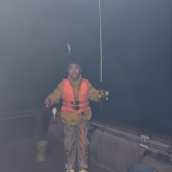 あわかんでの釣行宿泊