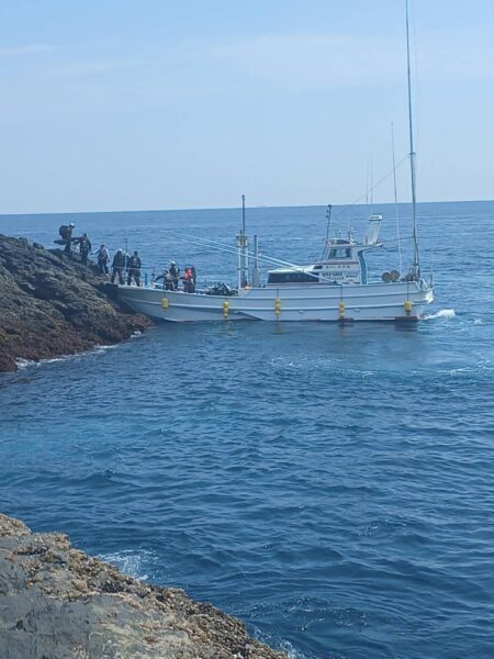 和歌山県串本で磯釣りトーナメント