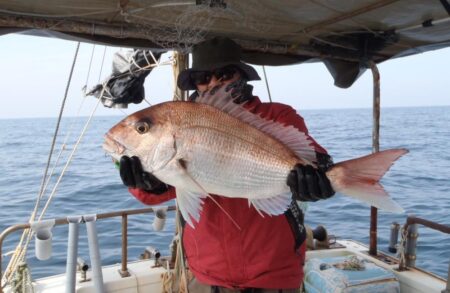 玄界灘の真鯛状況玄界灘です