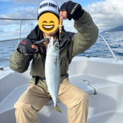 メジロを初めて釣りました！