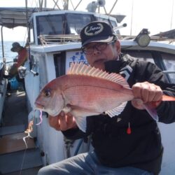 26年4月27日🎣タイラバで⛴幸真丸は玄界灘へ🎣GO～～～～～でした