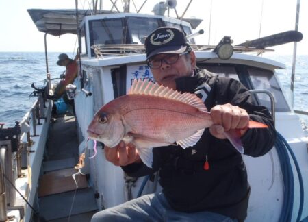 26年4月27日🎣タイラバで⛴幸真丸は玄界灘へ🎣GO～～～～～でした