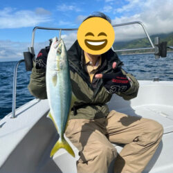 メジロを初めて釣りました！