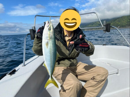 メジロを初めて釣りました！