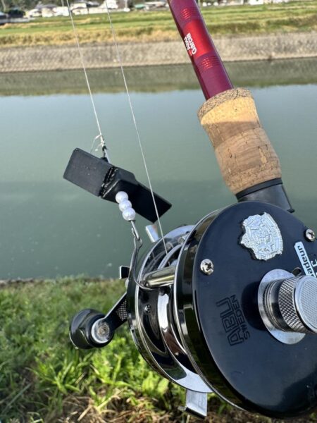 仕事帰りのナマズ釣り