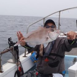 玄界灘の真鯛状況玄界灘です