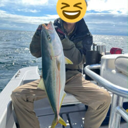 メジロを初めて釣りました！