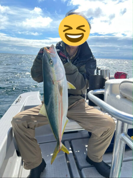 メジロを初めて釣りました！