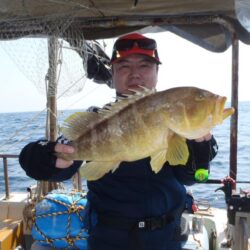 26年4月27日🎣タイラバで⛴幸真丸は玄界灘へ🎣GO～～～～～でした