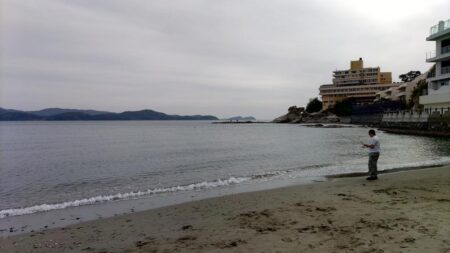 今シーズン初のキス釣り