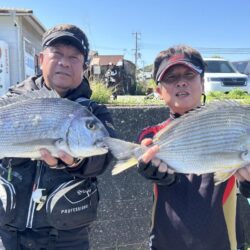 和歌山県日置（三倉渡船）でチヌ釣り大会