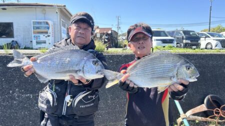 和歌山県日置（三倉渡船）でチヌ釣り大会
