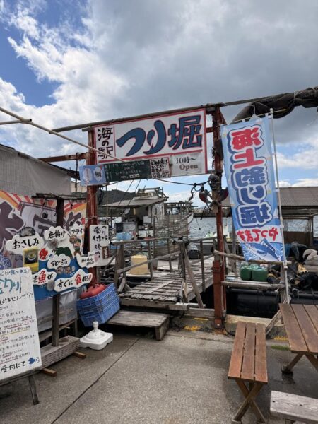 初めての釣り堀で初めてのサーモン！！