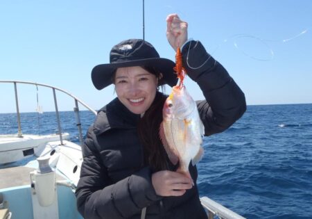 26年5月5日こどもの日幸真丸はタイラバで玄界灘へ⛴GO～～～～～でした