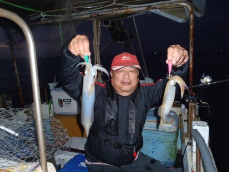 玄界灘のイカ状況