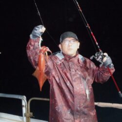 26年6月6日 夜イカで玄界灘へ幸真丸はGO~~~~~でした