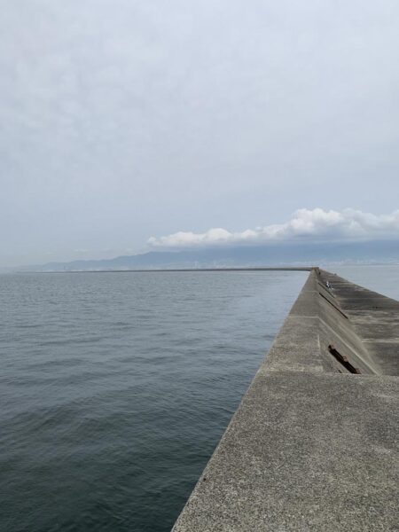 沖堤防釣行