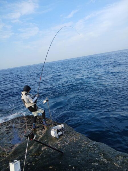 和歌山市江(吉丸渡船)でグレ釣り
