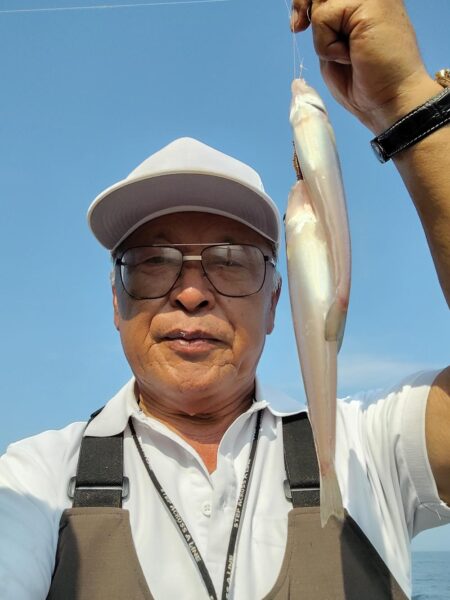 播磨新島のキス釣査５
