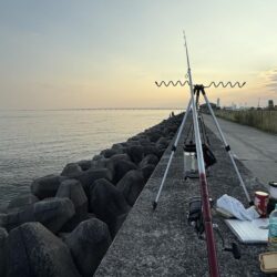 シロギス釣り