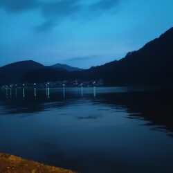 夕方から