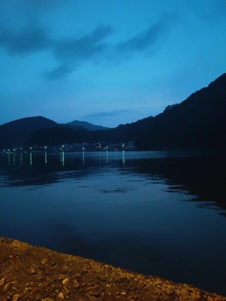 夕方から