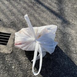 清掃活動：雨が降る前に