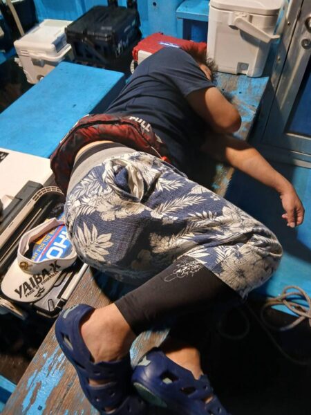 和歌山県白浜沖でイカメタル