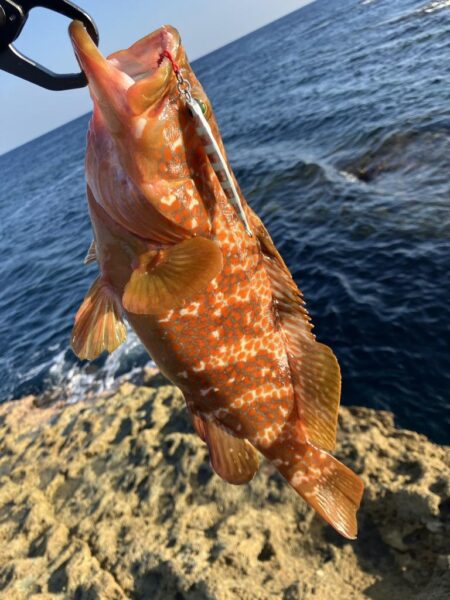 京丹後ライトロックショアジギング。水潮抜け…