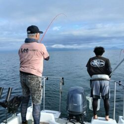 琵琶湖で琵琶マストローリング