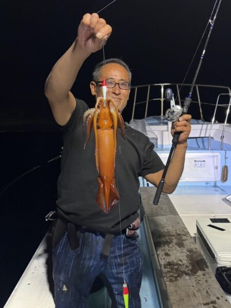 爆釣!今がチャンス!イカメタル ムラサキイカ釣り