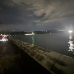 雨予報のマリーナシティ