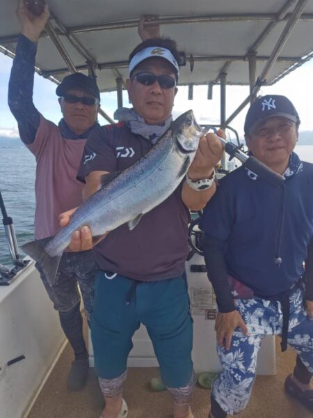 琵琶湖で琵琶マストローリング