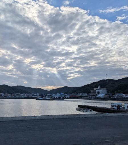 加太大波止でシオ