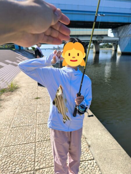 子供たちとハゼ釣り