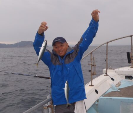 落とし込みで青物狙い