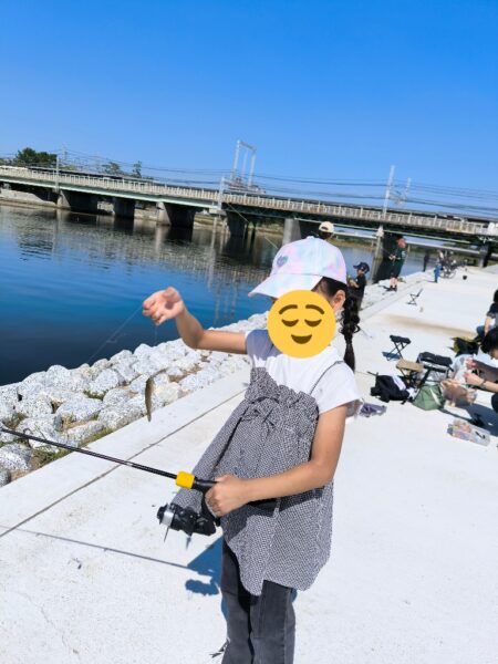 子供たちとハゼ釣り