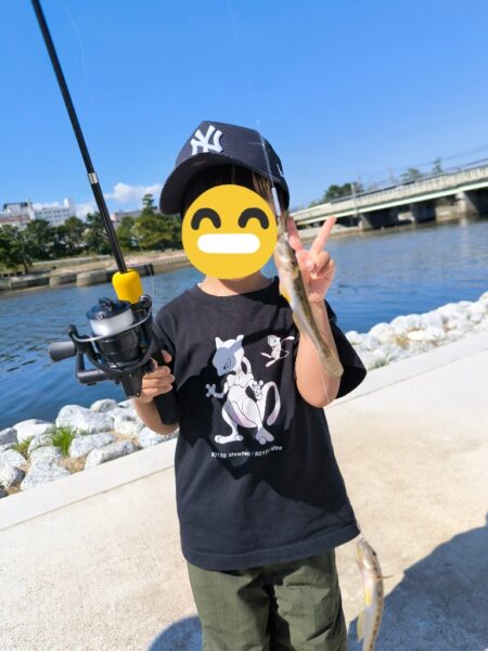 子供たちとハゼ釣り