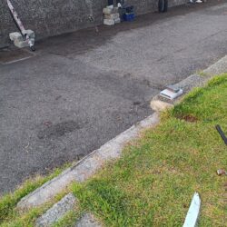 賑わう防潮堤