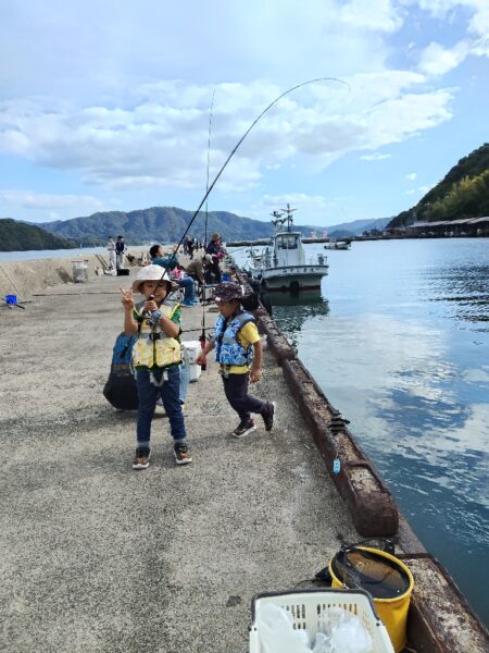 釣りデビュー🎣